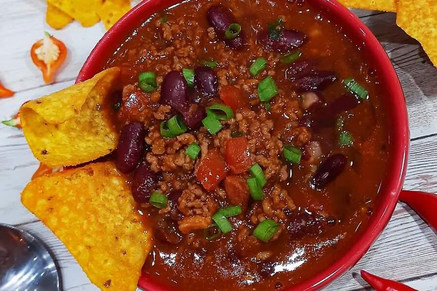 Feijão Mexicano Tradicional com Carne Moída – Receita Fácil, Picante e Autêntica