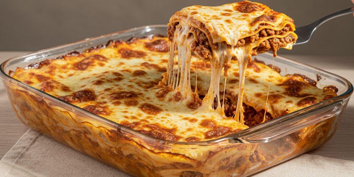 Lasanha Tradicional (Carne e Queijo)